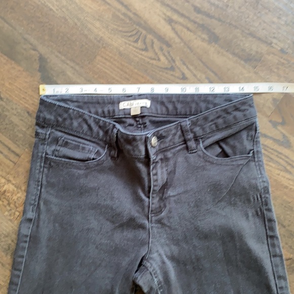 CAbi High Rise Skinny Black Jeans 8 GUC - Picture 3 of 9
